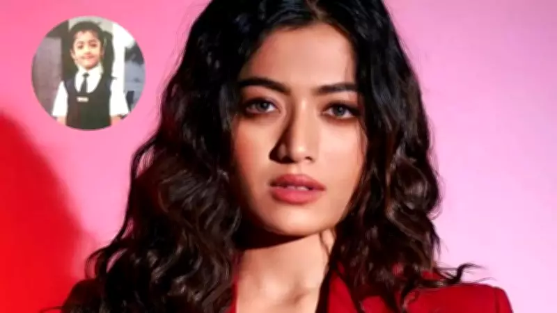 Rashmika Mandanna's Childhood Photo Goes Viral Amid Wedding Buzz with Vijay Deverakonda