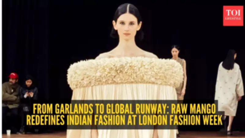Raw Mango's London Fashion Week Debut Redefines Indian Design with 'It's Not About The Flower'