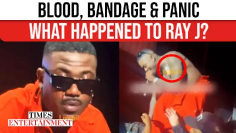 Ray J's Blood-Dripping Eyes at Concert Spark Health Fears and Viral Concern