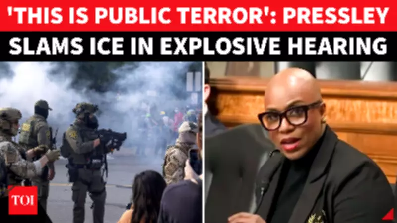 Rep. Pressley Demands ICE Abolition After Fatal Shooting, Calls Agency 'Public Terror'