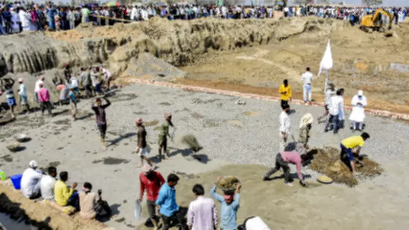 Replica Babri Masjid Construction Sparks Political Storm in West Bengal