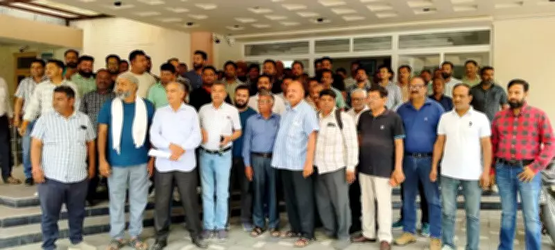 Retired Phagwara Municipal Employees Protest Over DA Delay, Demand Officer Transfer