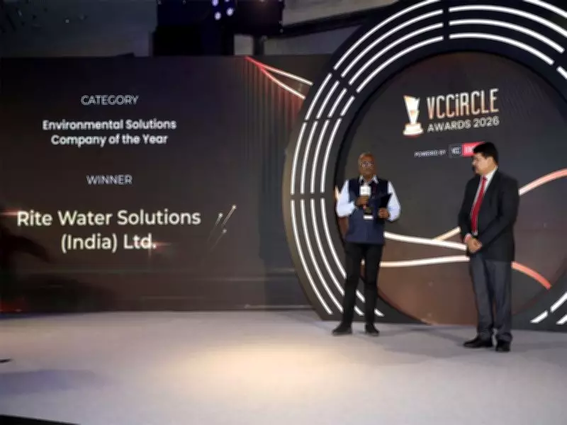 Rite Water Solutions Honored as Environmental Solutions Company of the Year at VCCircle Awards 2026