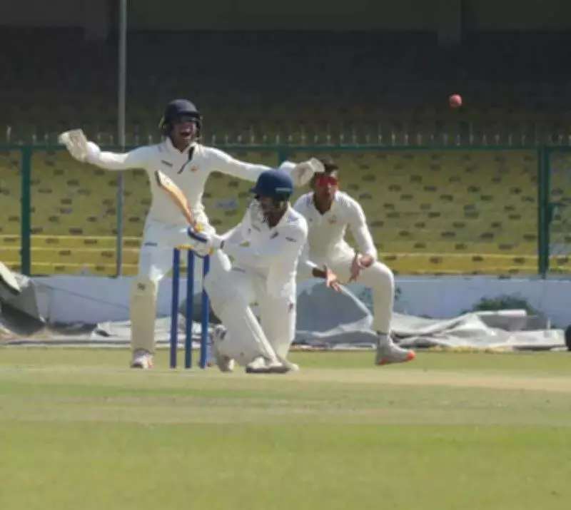 Rituraj Sharma's Unbeaten 63 Guides UP to Tense Victory Over Chandigarh in U-23 Trophy