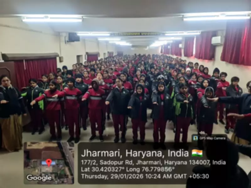 Road Safety Awareness Assembly Organized in Schools to Educate Students