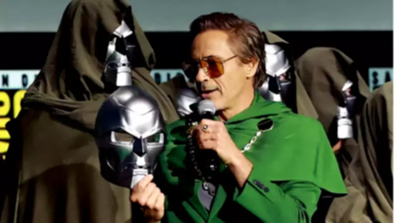 Robert Downey Jr. as Doctor Doom Steals Super Bowl Buzz with Avengers Merch