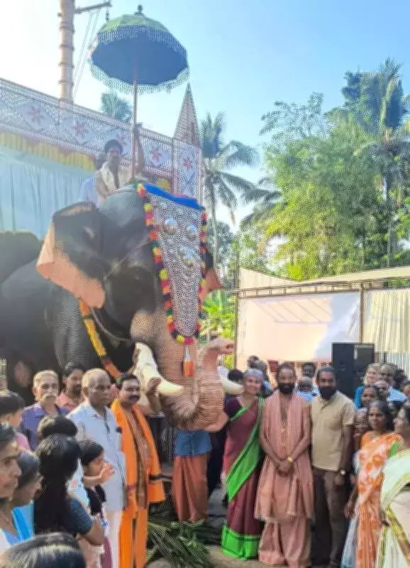 Robotic Elephants Debut at Kerala Temples, Replacing Live Animals in Festivals