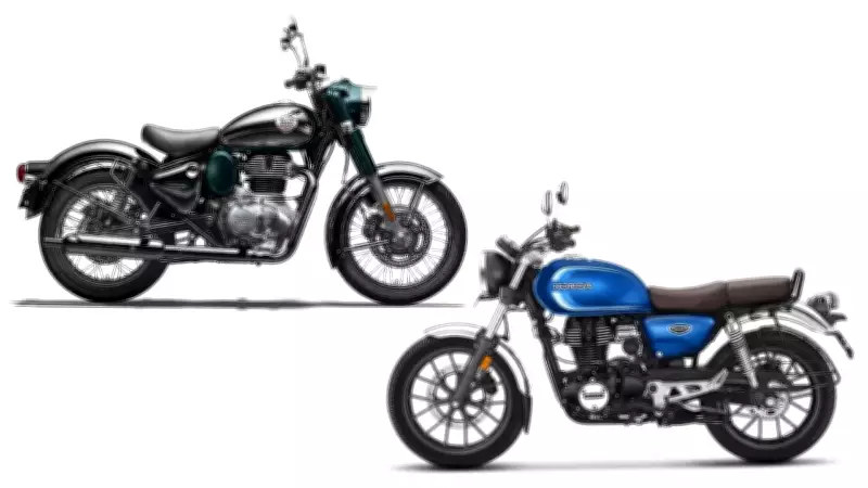 Royal Enfield Classic 350 vs Honda CB350 H'ness: Retro Motorcycle Showdown