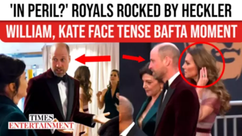 Royal Tension at BAFTA 2026: Prince William and Kate Face Heckler's Monarchy Question