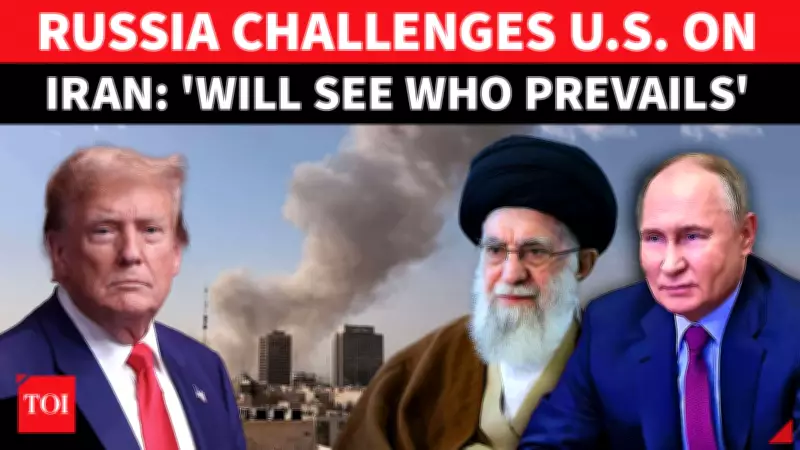 Russia Issues Stern Warning After US-Israel Strikes on Iran, Questions Trump's Resolve
