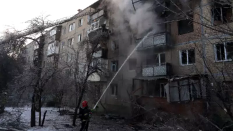 Russia Launches Record Missile Barrage on Ukraine Power Grid Ahead of Peace Talks