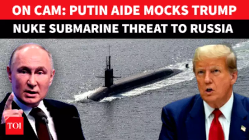 Russia Mocks Trump's Nuclear Submarine Claims While Praising His Peace Efforts
