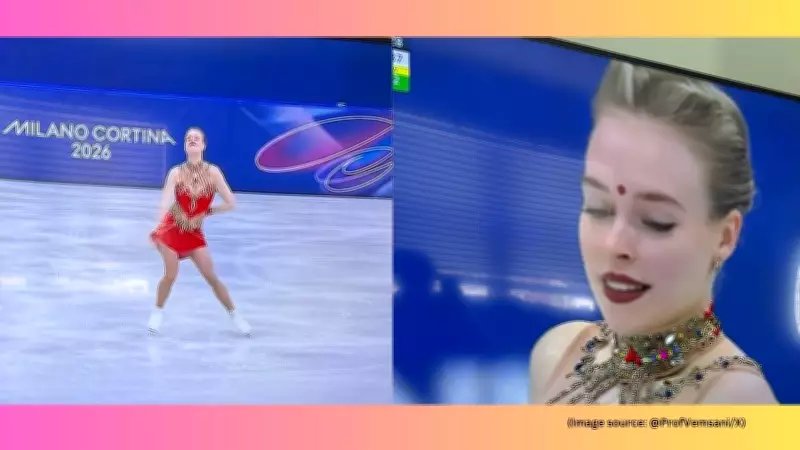 Russian-Georgian Skater Stuns 2026 Winter Olympics with Viral Bollywood Performance