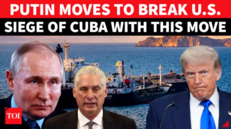 Russian Oil Tanker Heads to Cuba, Defying Trump Sanctions Amid Energy Crisis
