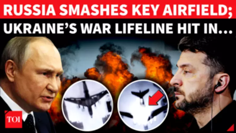 Russia's Devastating Strike Cripples Ukraine's Myrhorod Airfield, Threatens War Balance