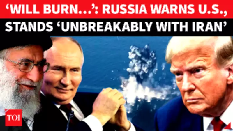 Russia's Lavrov Warns US 'Playing With Fire' After Joint Military Drill With Iran