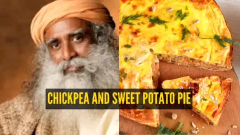 Sadhguru's Chickpea & Sweet Potato Pie: A Nutritious Winter Lunch Recipe