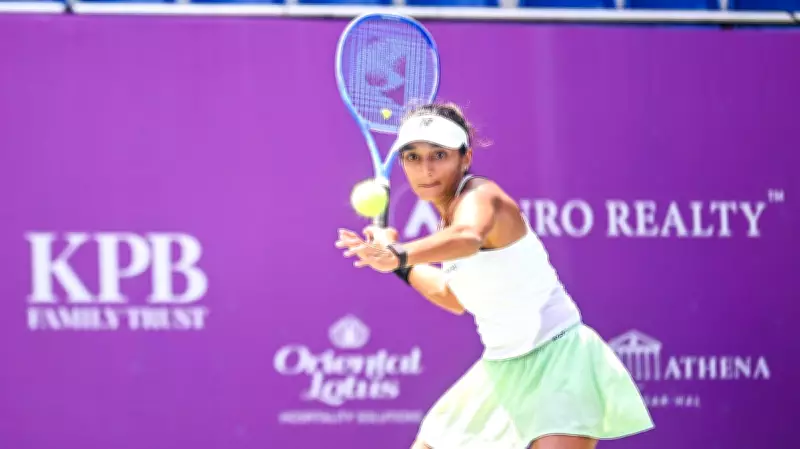 Sahaja Yamalapalli Stages Remarkable Comeback to Advance in Tennis Tournament