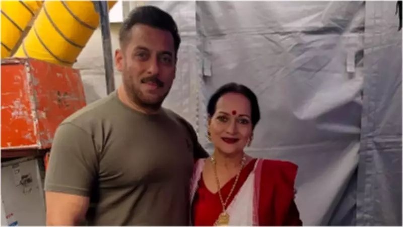 Salman Khan Reunites with Co-Star Himani Shivpuri, Fans Nostalgic