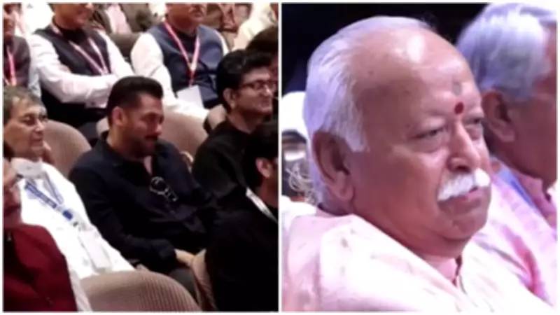 Salman Khan Smiles as RSS Chief Mohan Bhagwat Calls Him Youth Fashion Icon
