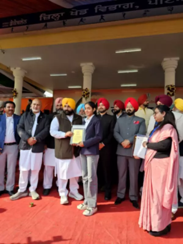 Samandeep Singh Honoured for Outstanding Performance in National Kickboxing Championship