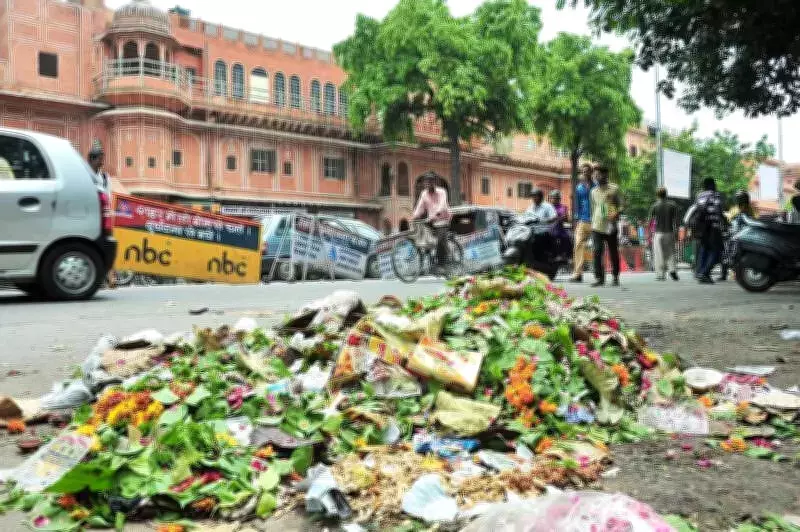 Sanitation Crisis in Jaipur's Walled City Threatens Swachh Survekshan 2025 Ranking