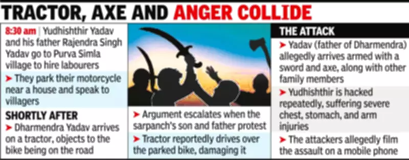 Sarpanch's Son Brutally Murdered in MP Over Parking Dispute; Attackers Filmed Assault