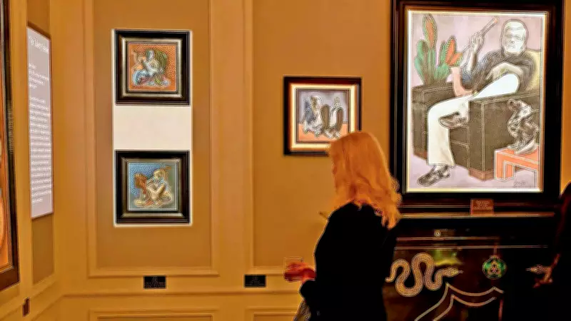 Satish Gujral Centenary Exhibition Opens at Bikaner House