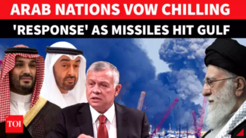 Saudi Arabia Leads Arab Condemnation As Iranian Missiles Target Five Gulf States