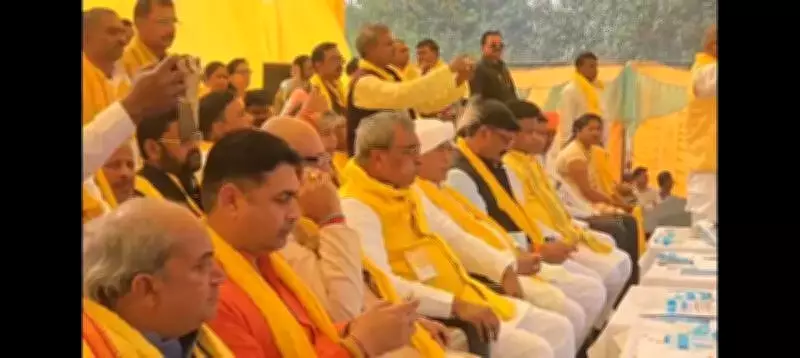 SBSP Chief Om Prakash Rajbhar Calls for OBC Quota Division, Targets SP in Azamgarh Rally