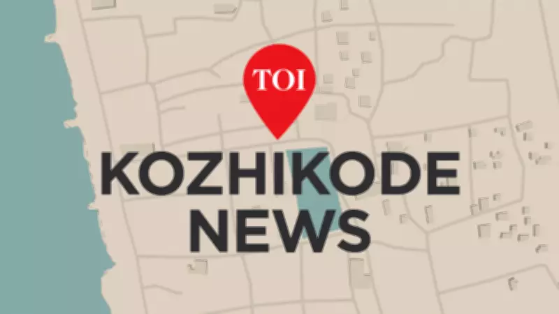 Scooter Rider Injured After Falling into Open Drain in Kozhikode Road Construction