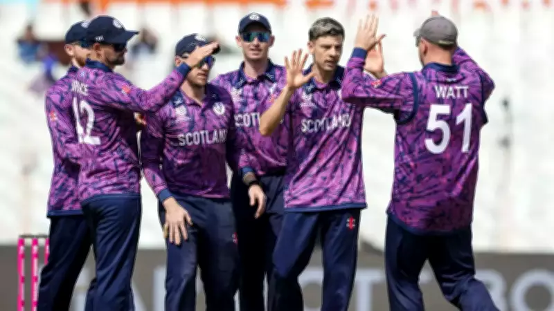 Scotland Crushes Italy by 73 Runs in T20 World Cup Clash Led by Leask and Munsey