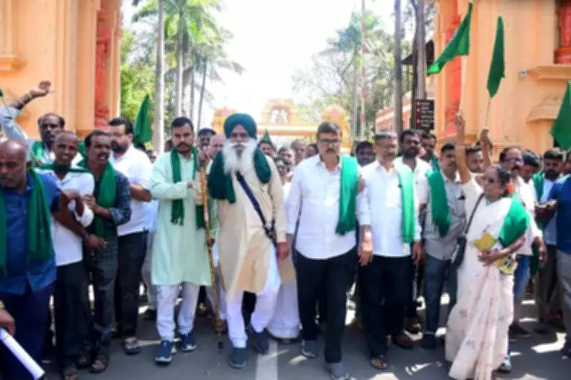 Seer Urges Government Action on Farmer Hardships During Awareness March