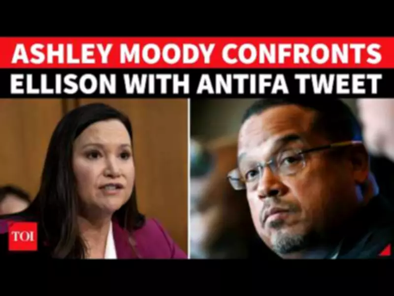 Senate Hearing Erupts: Moody Confronts Ellison on Antifa Tweet and Immigration Record