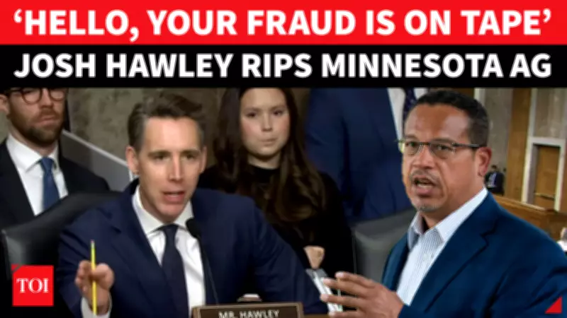 Senator Hawley Accuses Minnesota AG Ellison of Aiding $9 Billion Somali Fraud