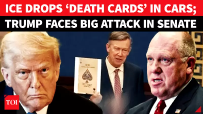 Senator Hickenlooper Condemns ICE Death Cards in Fiery Senate Hearing