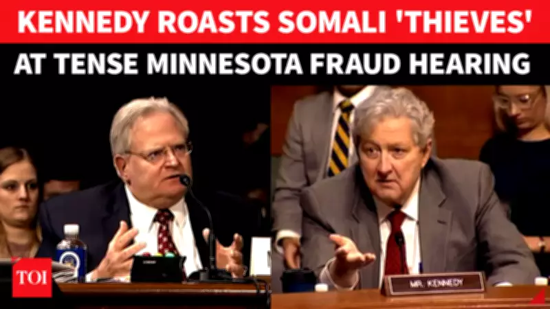 Senator Kennedy's 'Minnesota Thieves' Remarks Spark Outcry Over Somali Ethnicity Focus