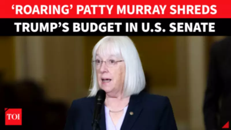 Senator Patty Murray's Fiery Rebuke of Trump's Budget in US Senate Clash