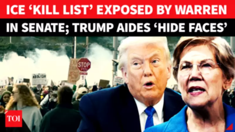 Senator Warren Exposes ICE 'Kill List', Demands Congressional Action