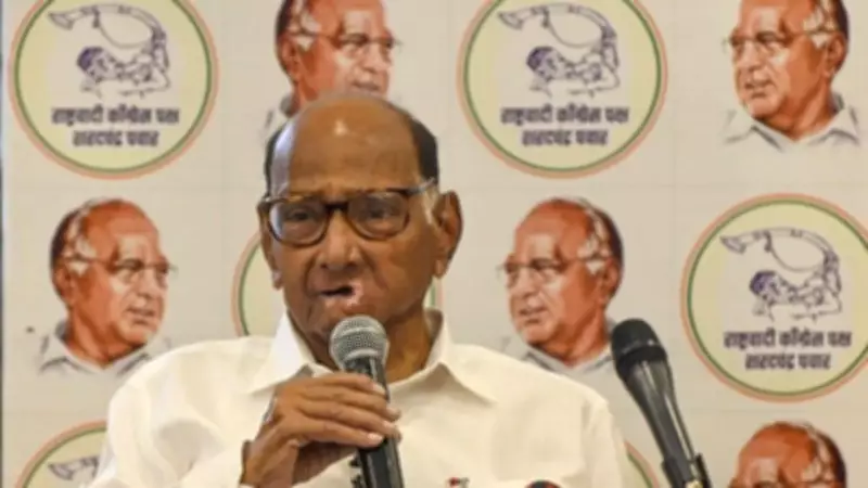 Sharad Pawar Hospitalised in Pune Due to Mild Dehydration