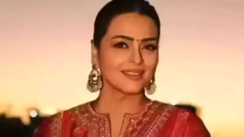 Shilpa Shirodkar Visits Mumbai Chinese Temple, Extends Chinese New Year Wishes