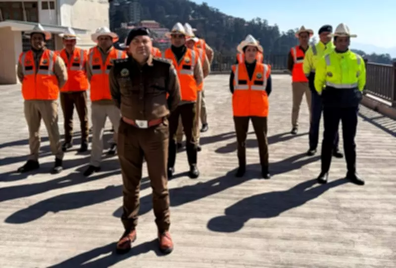 Shimla Traffic Eased: Additional Police Deployed at Key Points