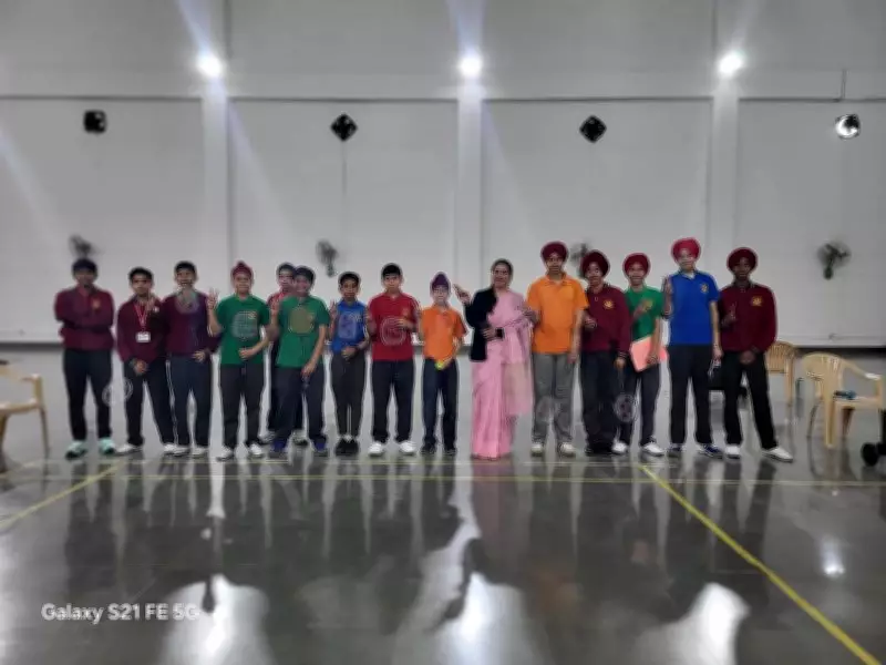 Shivalik School Hosts Thrilling Inter-House Badminton Championship