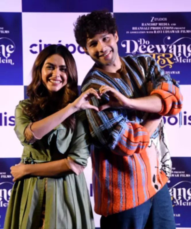 Siddhant Chaturvedi and Mrunal Thakur Celebrate Small-Town Roots in New Film Promotion