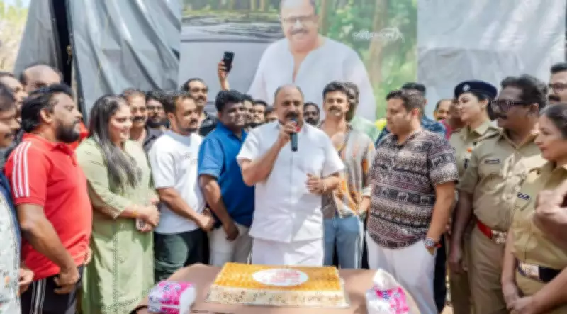 Siddique Celebrates 40 Years in Cinema with On-Set Celebration for 'Aaram'