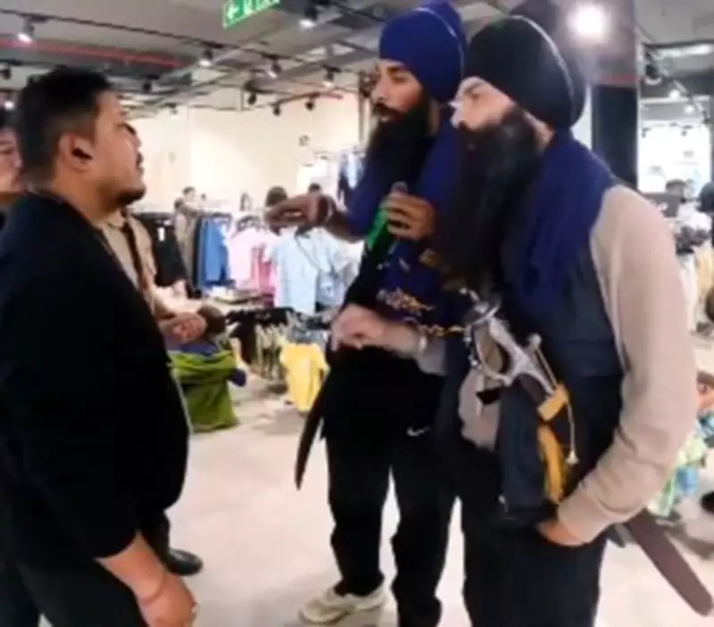 Sikh Men Refuse to Remove Kirpans in Manipur Store, Sparking Online Debate