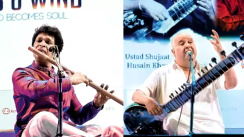 Sitar and Flute Maestros Unite in Bengaluru, Champion Live Music in AI Era