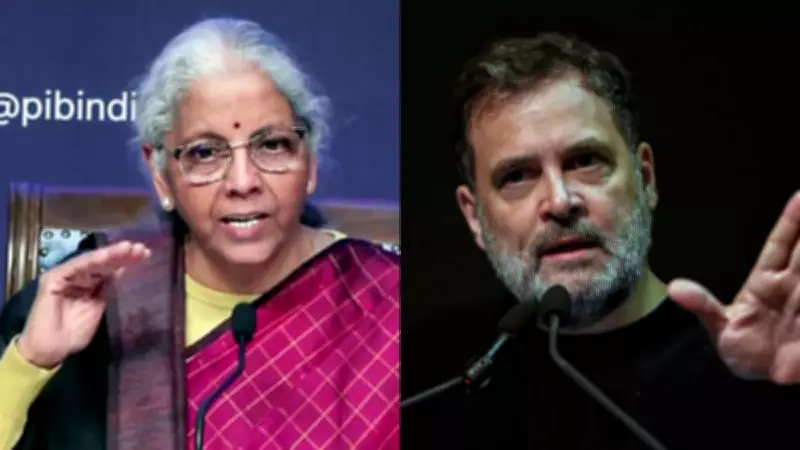 Sitharaman Counters Rahul Gandhi's Budget Criticism, Demands Factual Basis