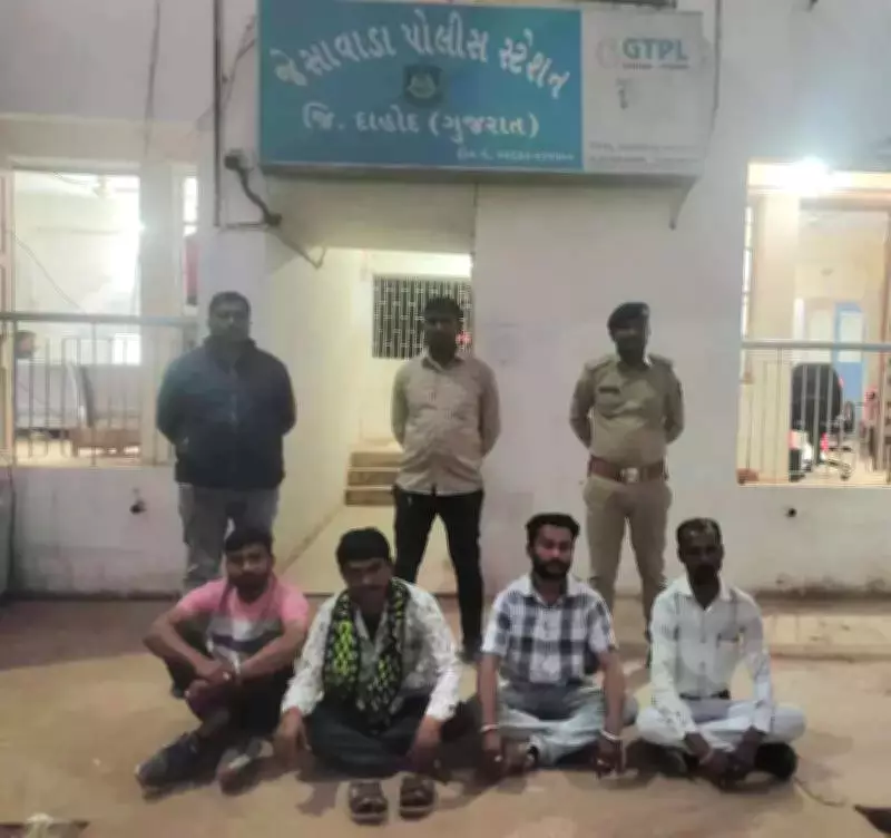 Six Arrested in Dahod for Assaulting Police Officer During Liquor Seizure Operation