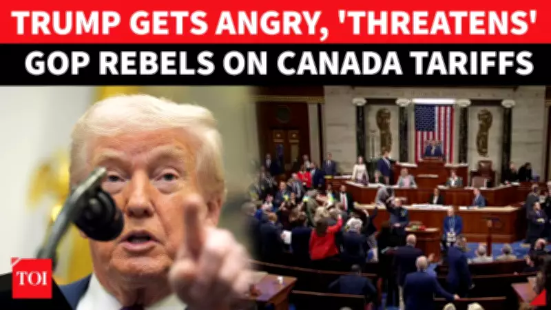 Six GOP Lawmakers Defy Trump, Vote To Repeal Canada Tariffs